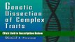 Ebook Genetic Dissection of Complex Traits, Volume 42 (Advances in Genetics) Full Online