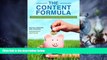 Big Deals  The Content Formula: Calculate the ROI of Content Marketing and Never Waste Money