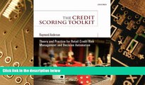 Big Deals  The Credit Scoring Toolkit: Theory and Practice for Retail Credit Risk Management and