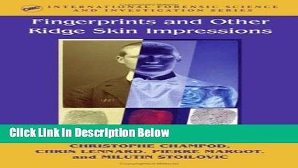 Ebook Fingerprints and Other Ridge Skin Impressions (International Forensic Science and