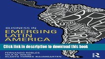 [Download] Business in Emerging Latin America Paperback Online