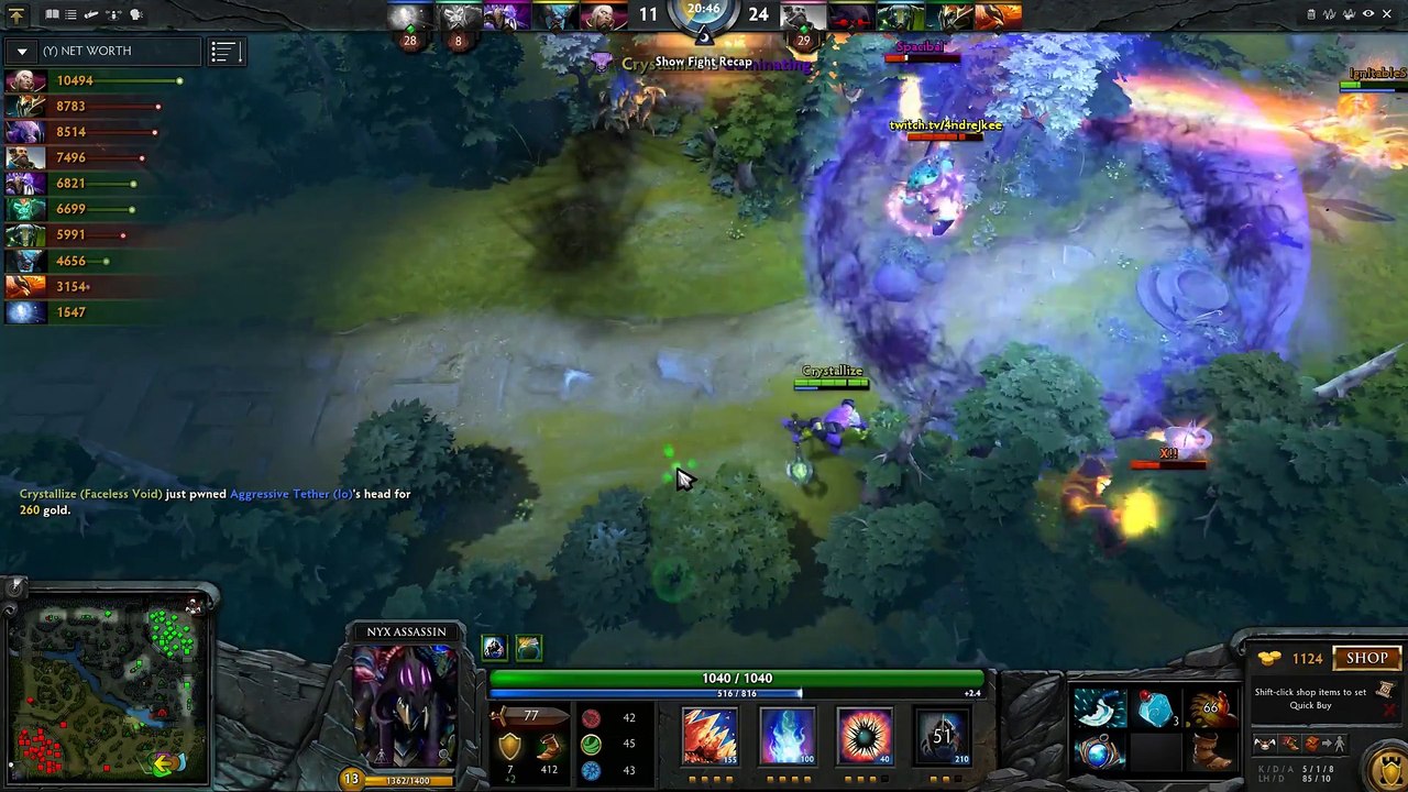 4 vs 5 Carry Nyx Dagon by Crit vs qojqva, Ohayo, Fly 8000 MMR Gameplay Dota 2