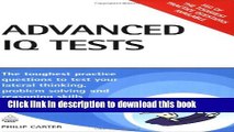 [PDF] Advanced IQ Tests: The Toughest Practice Questions to Test Your Lateral Thinking, Problem