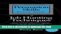 [Popular Books] Persuasion Skills Black Book of Job Hunting Techniques Â Â : NLP and Hypnotic