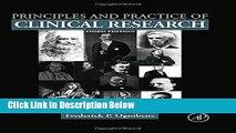 Books Principles and Practice of Clinical Research, Third Edition Full Online