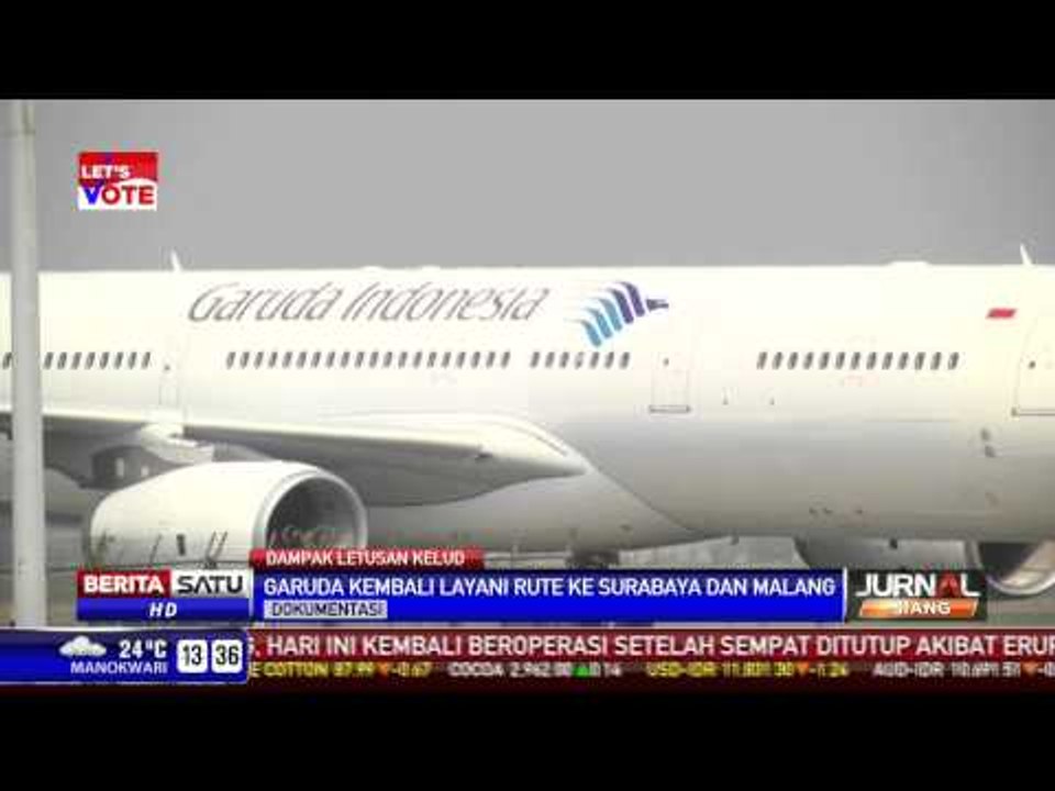 Garuda Buka Lagi 3 Rute Penerbangan
