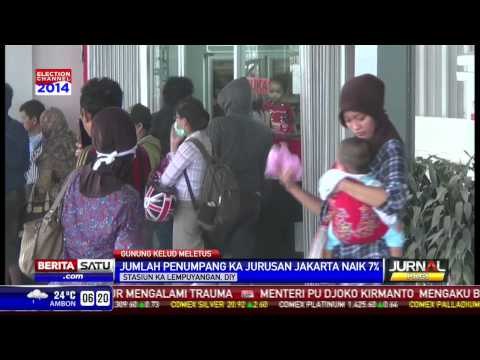 Bandara Tutup, Jumlah Penumpang di Stasiun Lempuyangan Meningkat