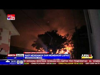 Ratusan Napi Mengamuk dan Membakar Lapas Lhokseumawe