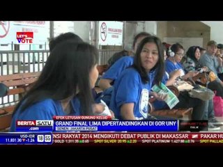 Peserta LIMA ke Yogyakarta Naik Kereta