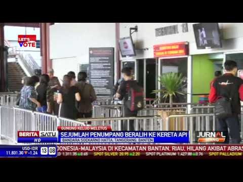 Calon Penumpang di Bandara Soekarno-Hatta Beralih ke Kereta Api