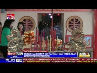 Jelang Cap Go Meh, Pulau Kemaro Palembang Bersolek