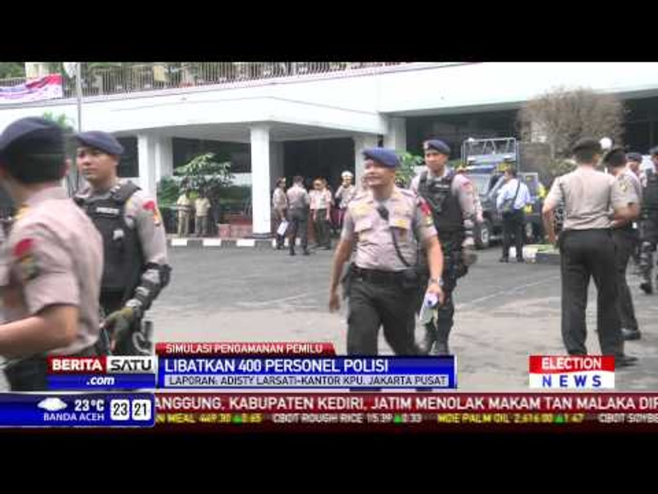 Polda Metro Jaya Gladi Resik Pengamanan Pemilu