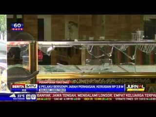 Gerombolan Rampok Bersenjata Api Jarah Toko Emas di Malang