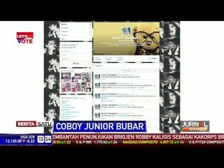 Bermacam Respon Pengguna Twitter Atas Bubarnya Coboy Junior