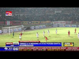 Timnas U-19 Menang 2-0 atas Persiba Bantul