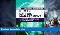 Big Deals  Human Capital Management: Achieving Added Value through People  Free Full Read Most