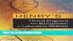 Books Henry s Clinical Diagnosis and Management by Laboratory Methods, 23e Full Online