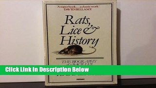 Ebook Rats, Lice and History (Papermac) Free Online