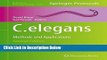 Books C. elegans: Methods and Applications (Methods in Molecular Biology) Full Online