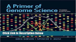 Ebook A Primer of Genome Science, Third Edition Free Online