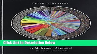 Books iGenetics: A Molecular Approach with Study Guide and Solutions Manual (3rd Edition) Free