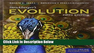 Books Strickberger s Evolution Full Download