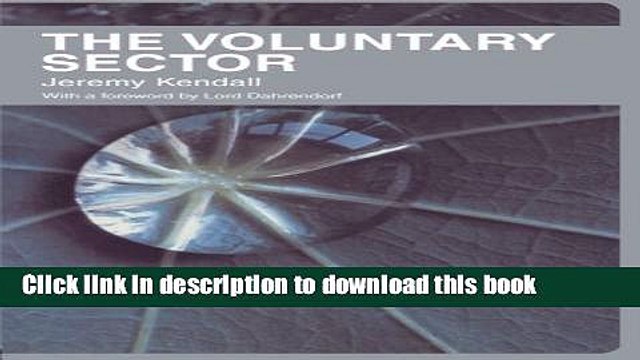 [Download] The Voluntary Sector: Comparative Perspectives in the UK Hardcover Collection