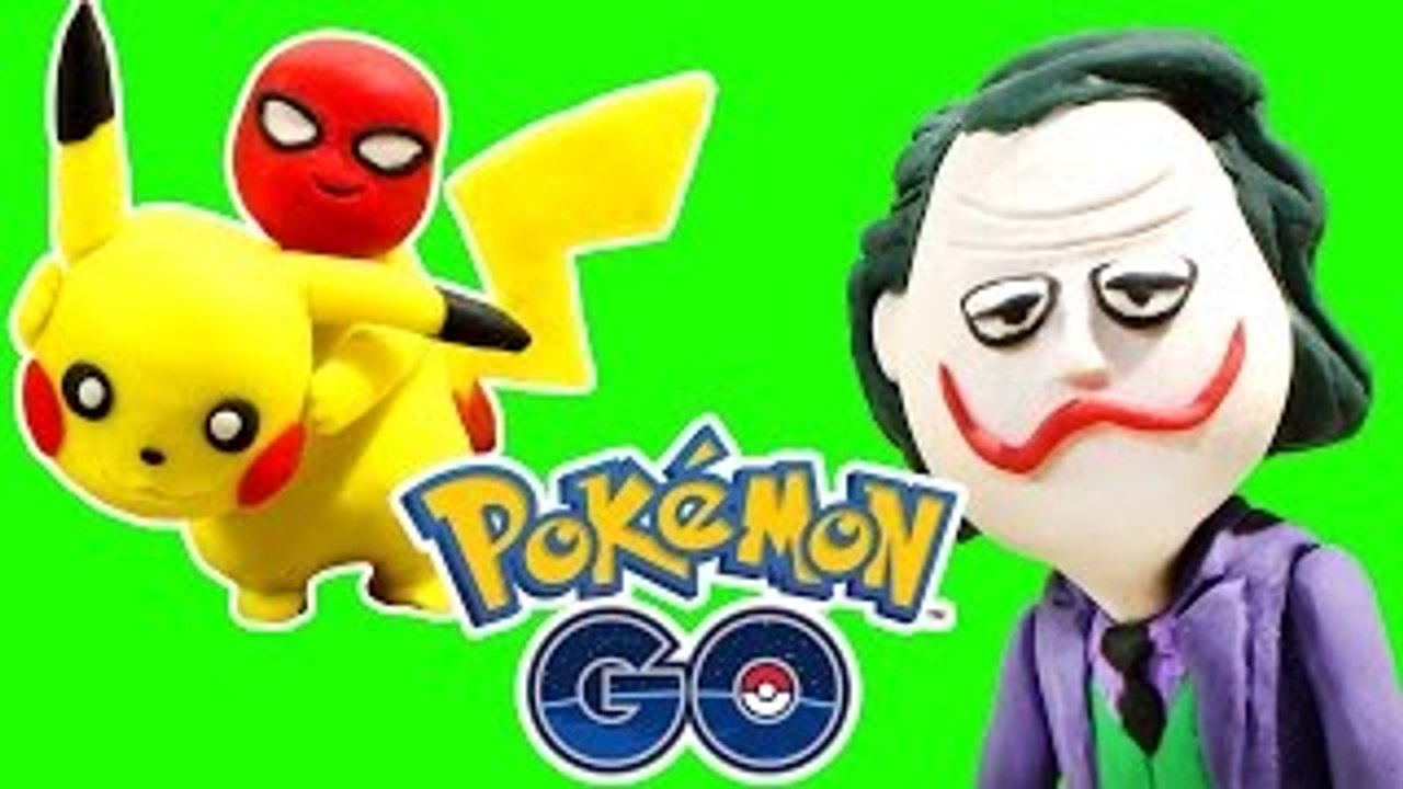 Baby Spiderman VS Joker Prank Joker Plays Pokemon Go Superhero Prank Videos Stop Motion