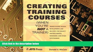 Big Deals  Creating Training Courses  Best Seller Books Best Seller