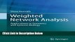 Books Weighted Network Analysis: Applications in Genomics and Systems Biology Free Download