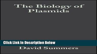 Ebook The Biology of Plasmids Full Download