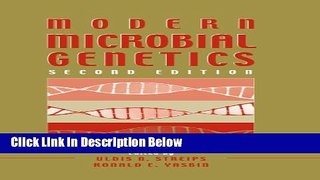 Ebook Modern Microbial Genetics Full Download