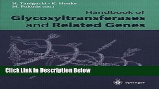 Books Handbook of Glycosyltransferases and Related Genes Full Online