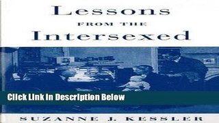 Books Lessons from the Intersexed Full Online
