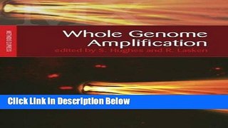 Books Whole Genome Amplification: Methods Express Full Online