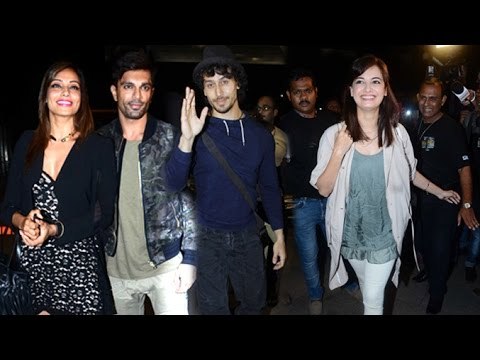 Bollywood Celebs Flying For IIFA Awards 2016 Spain | Bipasha Basu,Tiger Shroff,Dia Mirza