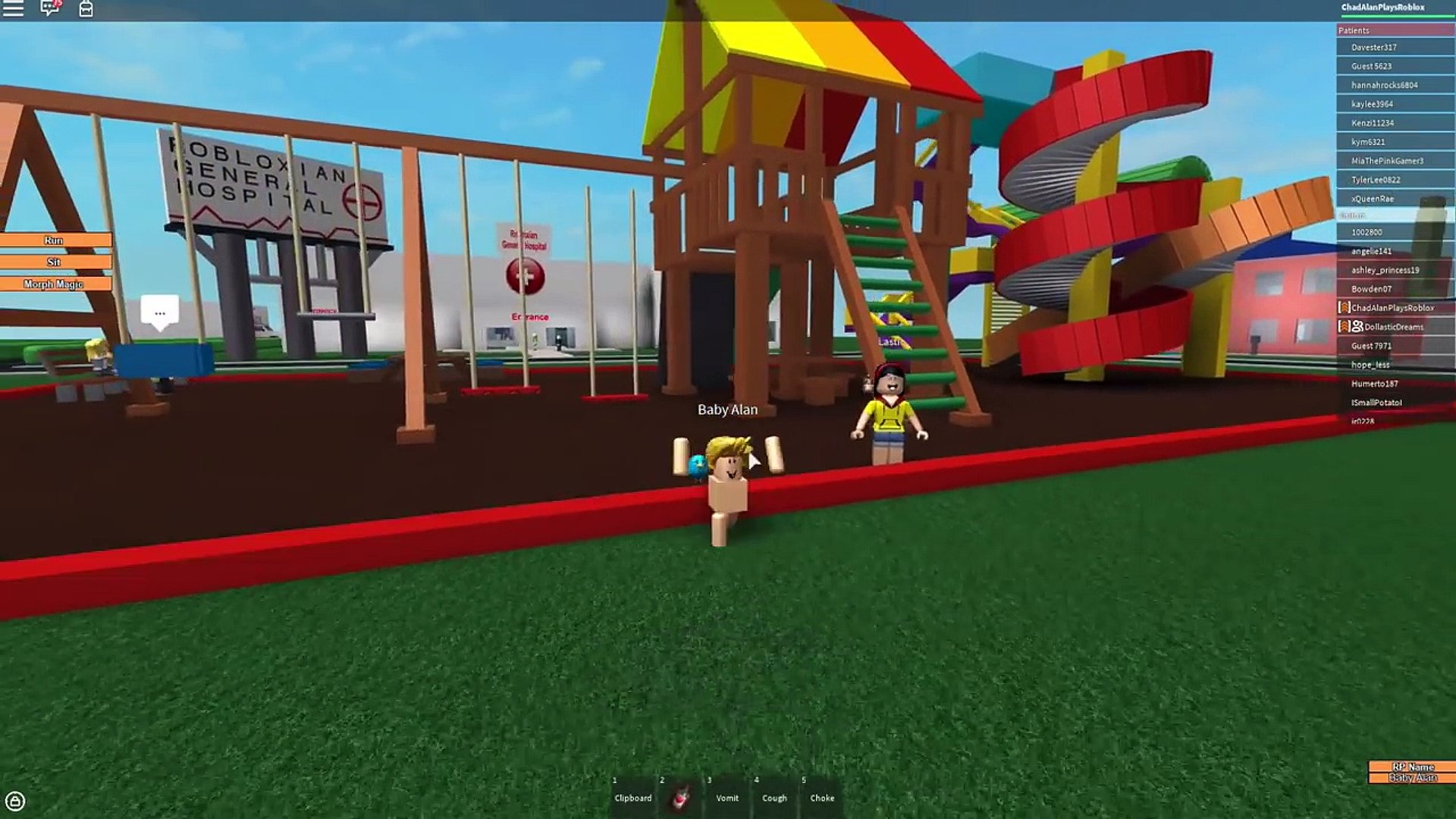 Roblox - Baby Gets a Flu Shot in the Butt! - Robloxian Hospital Roleplay -  Gamer Chad Plays - video Dailymotion