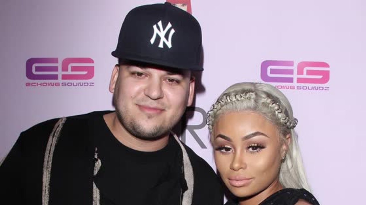 Rob kardashian und blac chyna streiten sich im reality tv