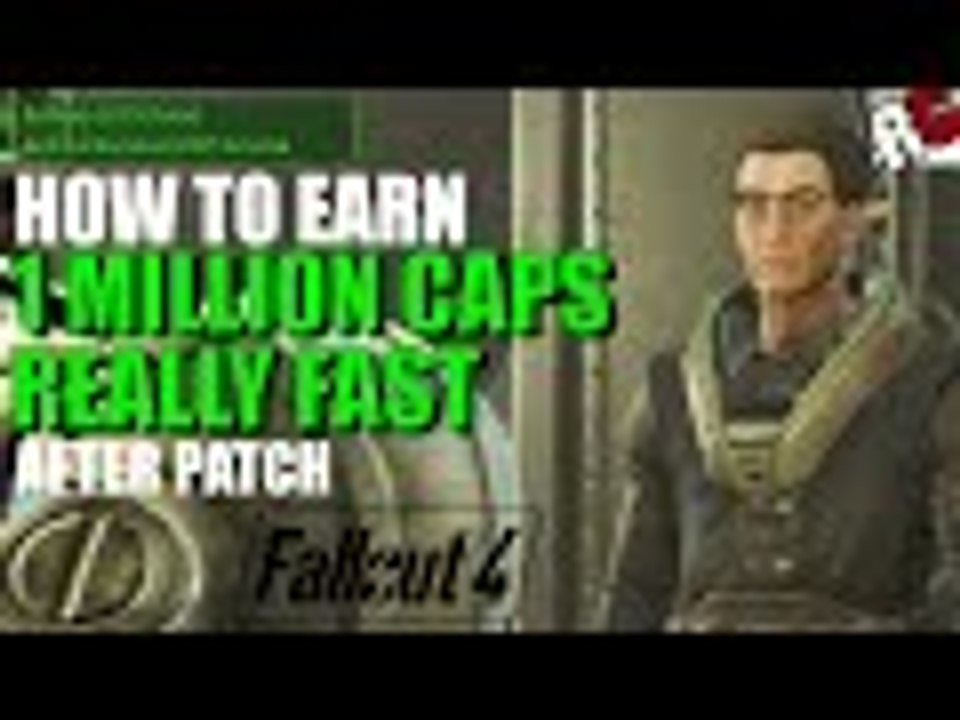 Fallout 4 | Unlimited/Infinite Caps Glitch AFTER PATCH - 1 MILLION Per Hour (Fallout 4 Exploits)