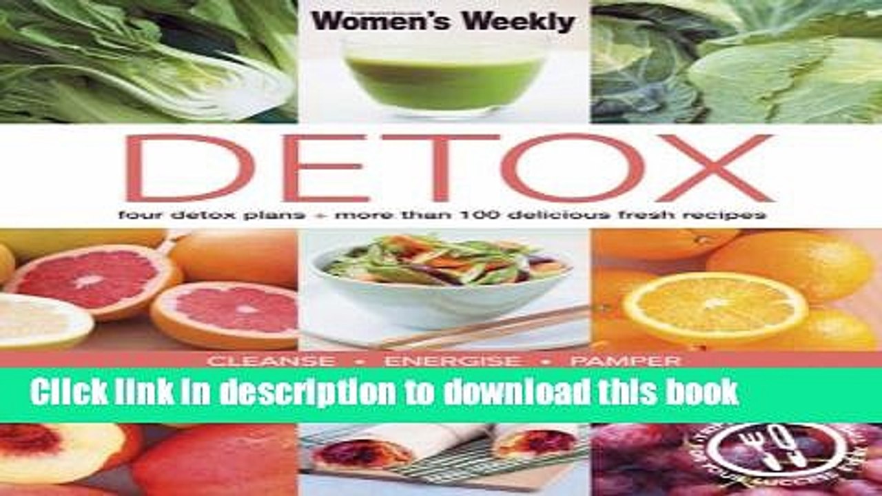 [Download] Detox: Cleanse, Energize, Pamper Hardcover Free