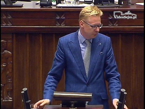 Poseł Michał Stasiński - Wystąpienie z dnia 21 lipca 2016 roku.