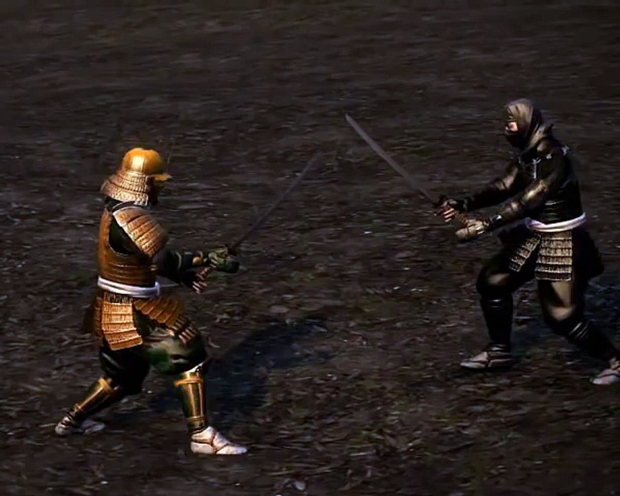 Shogun 2 Total War Deadliest Warrior Duels - Samurai Katana Sensei vs Ninja