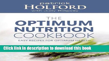 [Download] OPTIMUM NUTRITION COOKBOOK Hardcover Collection