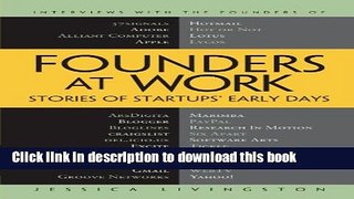 [Read PDF] Founders at Work: Stories of Startups  Early Days Download Free