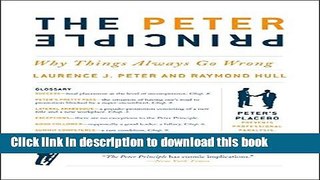 [Read PDF] The Peter Principle: Why Things Always Go Wrong Download Free