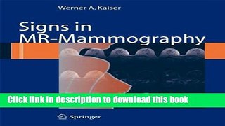 [Popular] Signs in MR-Mammography Hardcover OnlineCollection