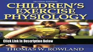 Books Children s Exercise Physiology Full Download