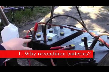 How to Recondition Batteries is the perfect option to rejuvenate you rechargeable battery