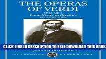 [Download] The Operas of Verdi: Volume 1: From Oberto to Rigoletto Paperback Collection