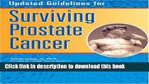 [Popular] Updated Guidelines for Surviving Prostate Cancer Kindle Free
